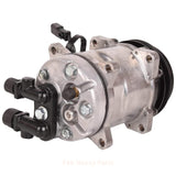 Air Conditioning Compressor 7023583 Aftermarket Replacement For Bobcat Skid Steer Loader S550 S570 S590 T550 T590 - Fab Heavy Parts