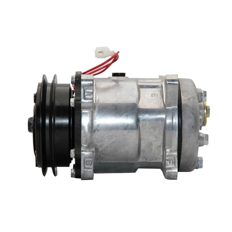 Air Conditioning Compressor 82436934 Fit for Volvo Penta TAD570VE TAD571VE TAD572VE TAD870VE TAD871VE TAD872VE TAD873VE - Fab Heavy Parts