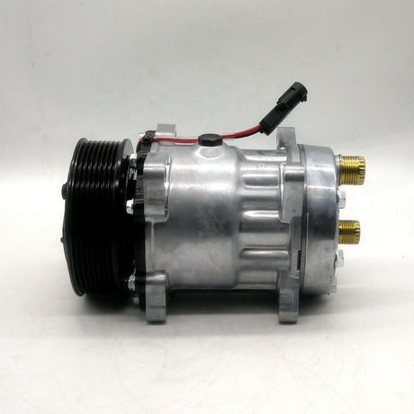 Air Conditioning Compressor 84058795 Fit for Ford New Holland 8PK-119 12V - Fab Heavy Parts