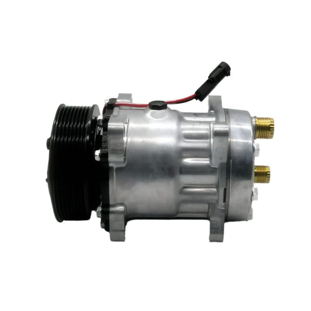 Air Conditioning Compressor 84058795 Fit for Ford New Holland 8PK - 119 12V - Fab Heavy Parts