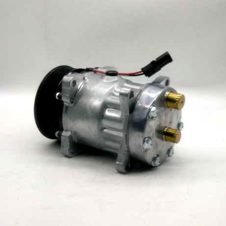 Air Conditioning Compressor 84058795 Fit for Ford New Holland 8PK-119 12V - Fab Heavy Parts