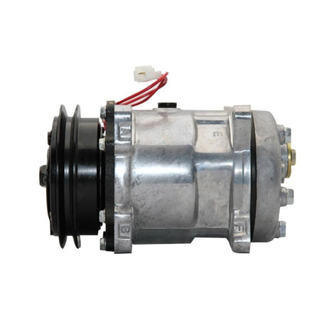 Air Conditioning Compressor 85702706 Fit for New Holland Backhoe Loader 555C 655C 555D 575D 655D 675D - Fab Heavy Parts