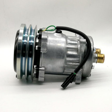 Air Conditioning Compressor 86983967R 86983967 Fit for Case Dozer 1150K 621D 850M - Fab Heavy Parts