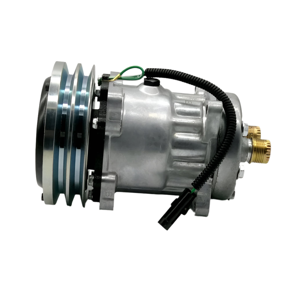 Air Conditioning Compressor 86983967R 86983967 Fit for Case Dozer 1150K 621D 850M - Fab Heavy Parts