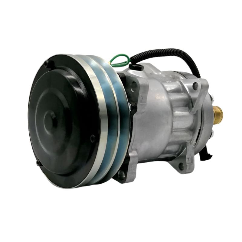 Air Conditioning Compressor 86983967R 86983967 Fit for New Holland Wheel Loader W110 W130 W110TC - Fab Heavy Parts