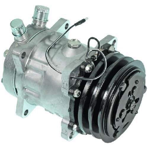 Air Conditioning Compressor 87546525 Fit for Case Skid Steer 410 - Fab Heavy Parts
