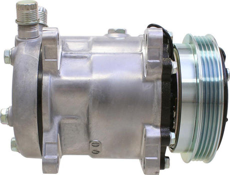 Air Conditioning Compressor 87649991 Fit for Case Loader 420 430 435 440 445 450 465 - Fab Heavy Parts