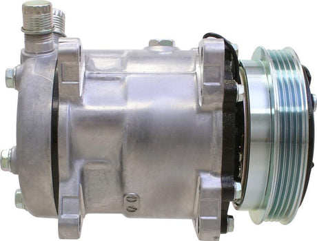 Air Conditioning Compressor 87649991 Fit for New Holland Loader L190 L185 L180 C190 C185 - Fab Heavy Parts