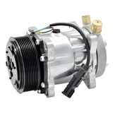Air Conditioning Compressor P/N 81619066012 Sanden SD7H15 8117 fit for Man truck 24V - Fab Heavy Parts