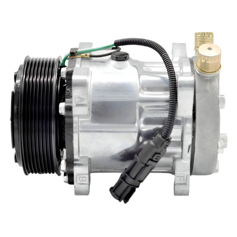 Air Conditioning Compressor P/N 81619066012 Sanden SD7H15 8117 fit for Man truck 24V - Fab Heavy Parts