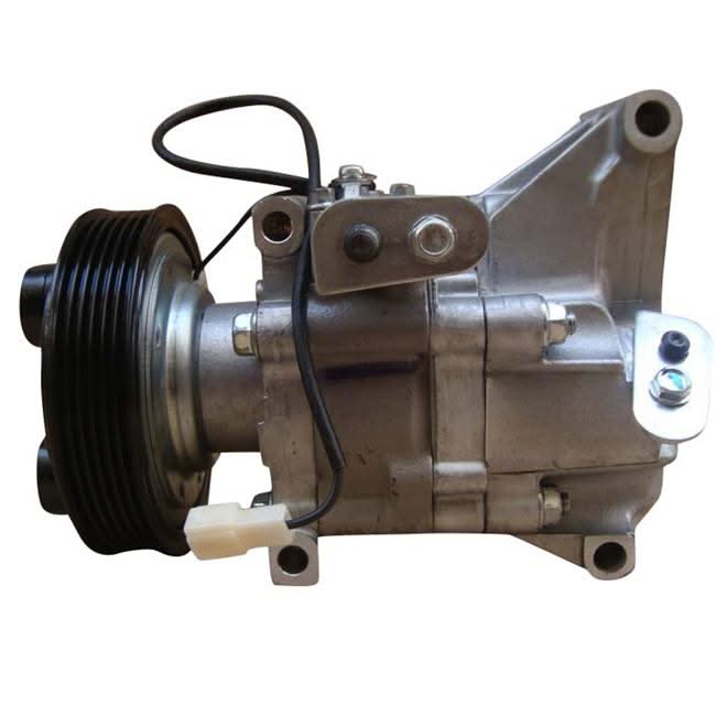 Air Conditioning Compressor V09A1AA4AK D65161450H Fit for Mazda 2 2008 - 2012 6PK - Fab Heavy Parts