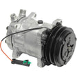 Air Conditioning Compressor VOE85104468 Fit for Volvo Backhoe Loader BL60 BL61 BL70 - Fab Heavy Parts