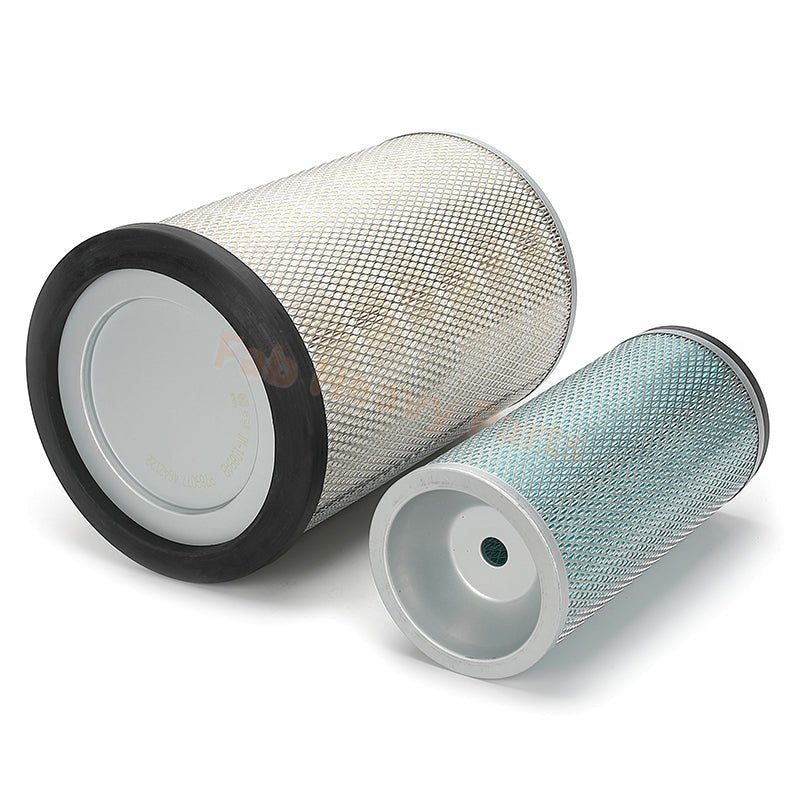 Air Filter Kit 4642117 4642122 Fits Hitachi ZX140W - 3 ZX145W - 3 ZX170W - 3 ZX170W - 3 ZX190W - 3 ZX210W - 3 - Fab Heavy Parts