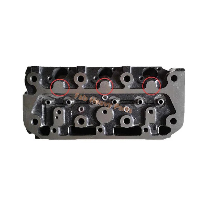 Bare Cylinder Head Fits for Komatsu Engine 3D84 - 1 3D84 - 1F - Fab Heavy Parts