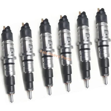 Inyector de combustible de riel común 0445120075 2855135 se ajusta para el motor Cummins 6L