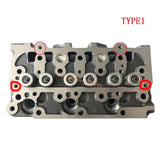 Complete Cylinder Head 1G008 - 03040 1G00803040 1G962 - 03042 Compatible for Kubota Engine D782 D782 - E4 Mower ZD18 ZD21 ZD221 ZD321 ZD1011 ZD1011 - 3 - Fab Heavy Parts