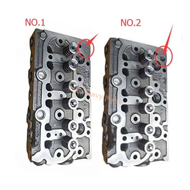Complete Cylinder Head + Full Gasket Kit 15532 - 03040 for Kubota D950 D950A Engine - Fab Heavy Parts