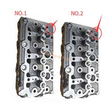 Complete Cylinder Head + Full Gasket Kit 15532 - 03040 for Kubota D950 D950A Engine - Fab Heavy Parts