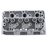Complete Cylinder Head With Valves for Kubota D1402 Engine - Fab Heavy Parts