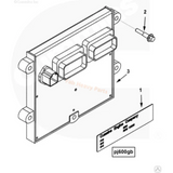 Control Module ECM 4995444 Fits for Cummins Engine ISDE K38 QSL9 QSK38 QSK50 QSK60