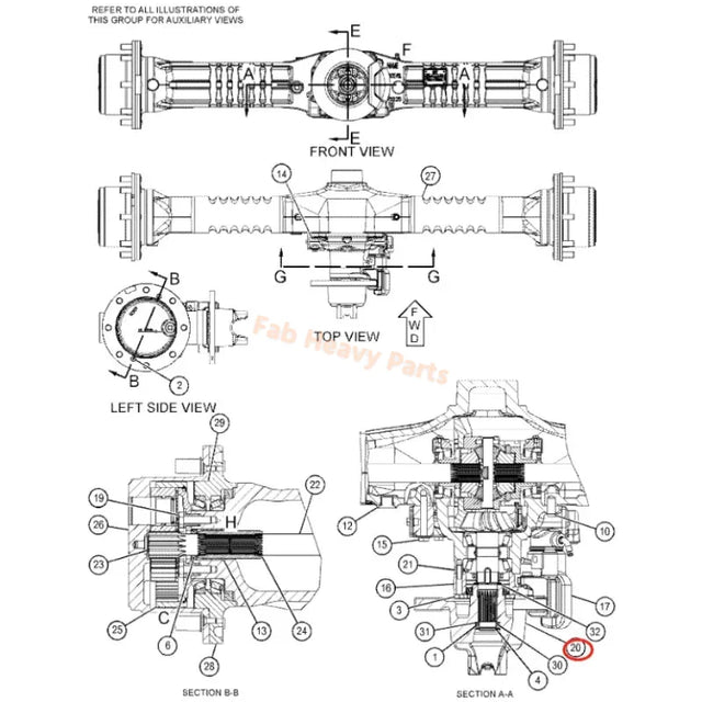 Controller 4458762 for Hitachi EX356 Excavator
