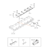Controller 8980401600 for Isuzu 6WG1 Engine Hitachi ZX450 - 3 Excavator - Fab Heavy Parts