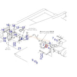 Controller ECU 7834272000 Fits for Komatsu Excavator PC - 6 PC200 - 6 PC220 - 6 - Fab Heavy Parts