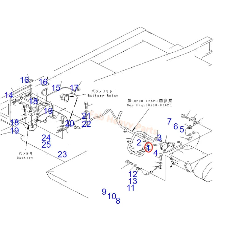 Controller ECU 7834272000 Fits for Komatsu Excavator PC-6 PC200-6 PC220-6