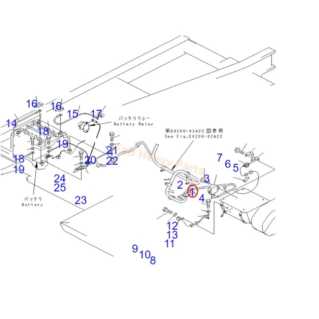 Controller ECU 7834272000 Fits for Komatsu Excavator PC-6 PC200-6 PC220-6