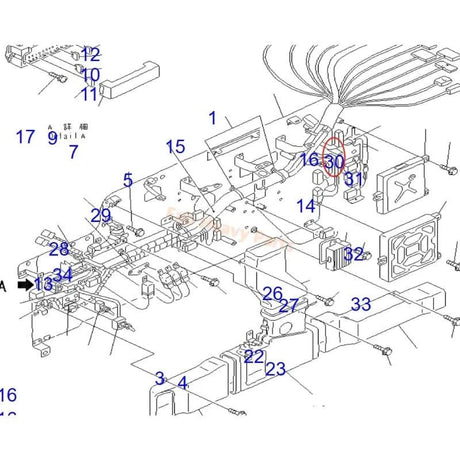 Controller ECU 7834323000 Fits for Komatsu Engine 6D95 Excavator PC210 PC240 PC200 - 6 - Fab Heavy Parts