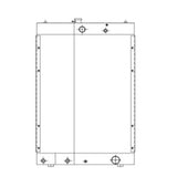 日立ホイールローダーD150用の冷却油圧ラジエーター76053580
