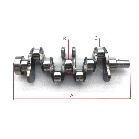 Crankshaft 129902 - 21050 for Yanmar 4TNE98 4TNV98 4TNV94 4TNE94 Engine - Fab Heavy Parts