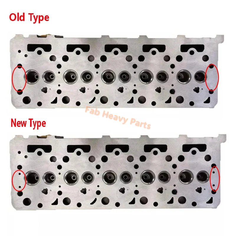 Cylinder Head 16459 - 03040 16459 - 03044 for Kubota Engine F2803 - Fab Heavy Parts