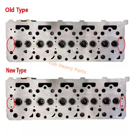 Cylinder Head 16459 - 03040 16459 - 03044 for Kubota Engine F2803 - Fab Heavy Parts