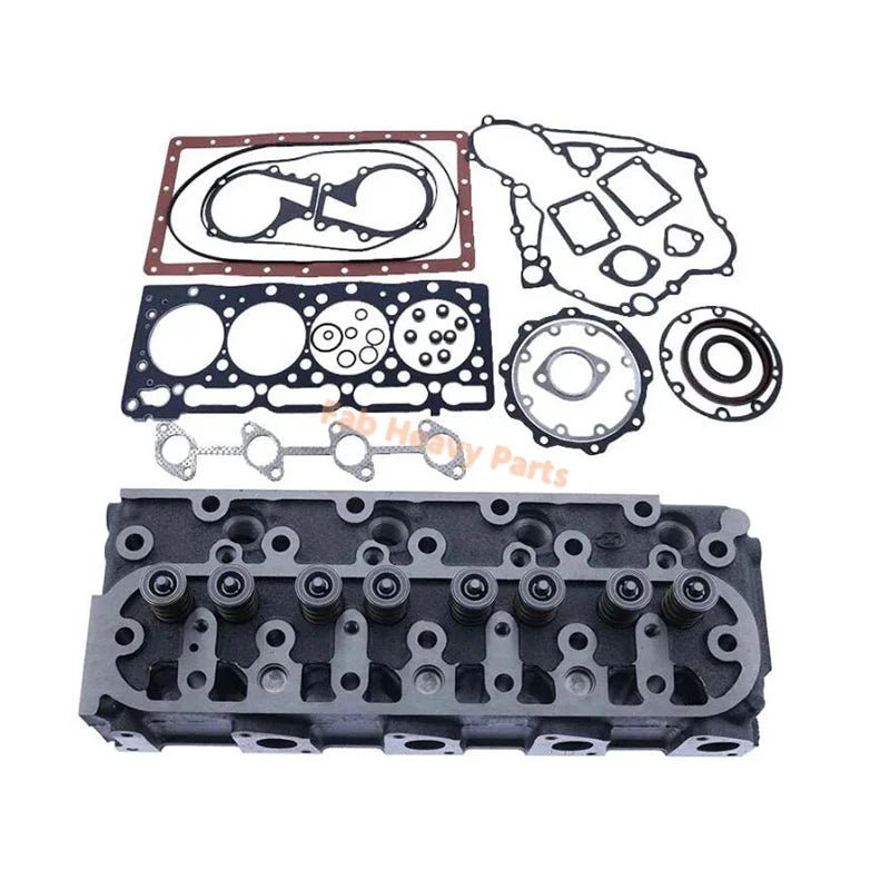 Cylinder Head 1G091 - 03044 for Kubota Engine V1505T Tractor B3030HSD B7800HSD Front Mower F3680 - Fab Heavy Parts