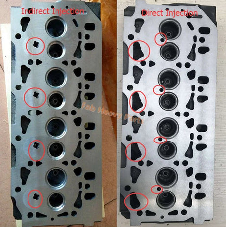 Cylinder Head Fits for Komatsu 4D98 4D98E 4D98E - 3 Engine - Fab Heavy Parts