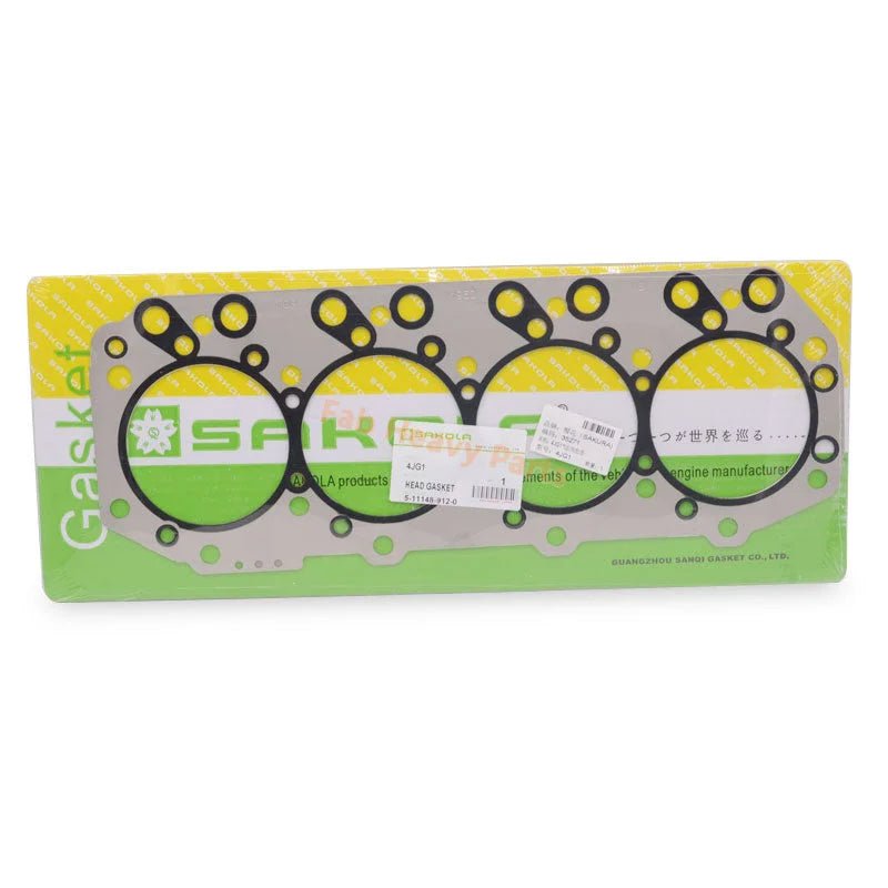 Cylinder Head Gasket 5 - 11148 - 912 - 0 5111489120 For Isuzu 4JG1 Engine - Fab Heavy Parts