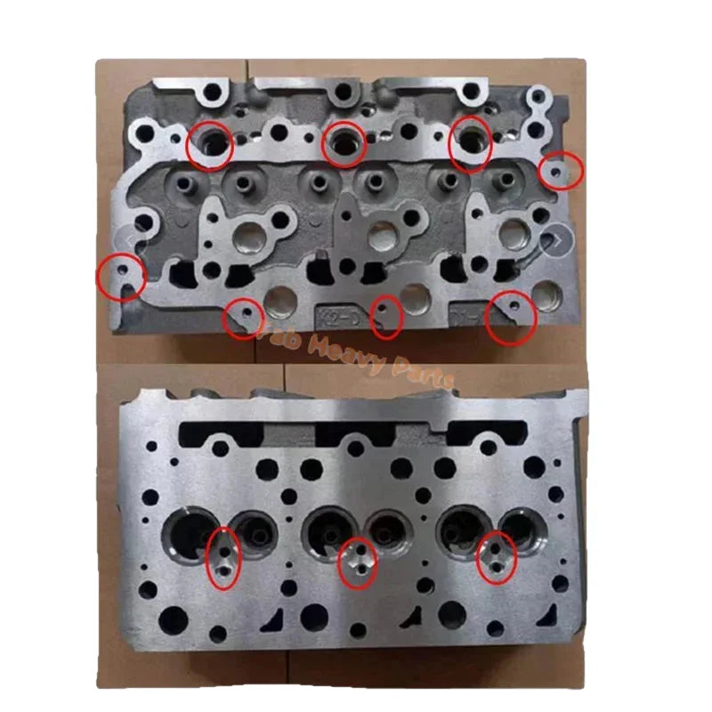 Bare Cylinder Head for Kubota Engine D1703