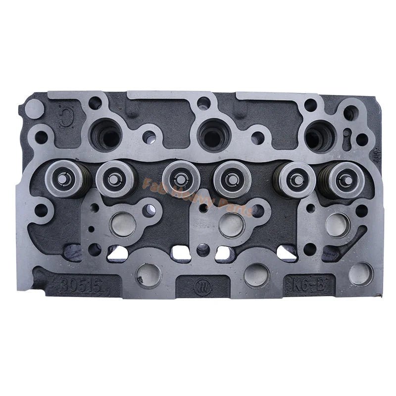 Cylinder Head With Valves & Springs for Kubota Engine D1302 - Fab Heavy Parts