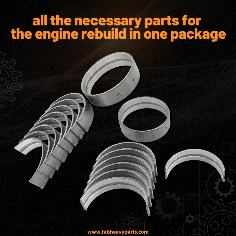 D850 Overhaul Rebuild Kit For Kubota Engine - Fab Heavy Parts