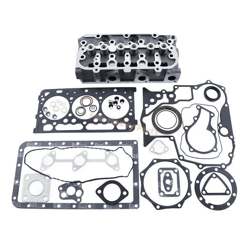 D902 Complete Cylinder Head with Gasket Kit for Kubota Engine Aftermarket Replacement For Bobcat MT55 Compact Track Loader - Fab Heavy Parts