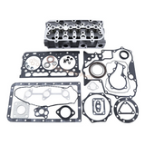 D902 Complete Cylinder Head with Gasket Kit for Kubota Engine Aftermarket Replacement For Bobcat MT55 Compact Track Loader