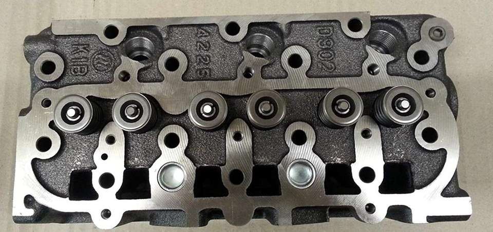 D902 Engine Cylinder Head Complete 1G826-03040 For Kubota RTV900 BX2360 BX25D G23 KX018 KX41 - Fab Heavy Parts