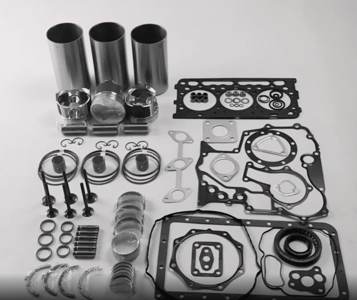 D902 Overhaul Rebuild Kit For Kubota BX24 BX25 KX41-3 - Fab Heavy Parts