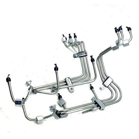Doosan DE08 Engine Fuel Injection Line Set Aftermarket - Fab Heavy Parts