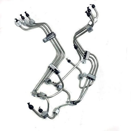 Doosan DE08 Engine Fuel Injection Line Set Aftermarket - Fab Heavy Parts
