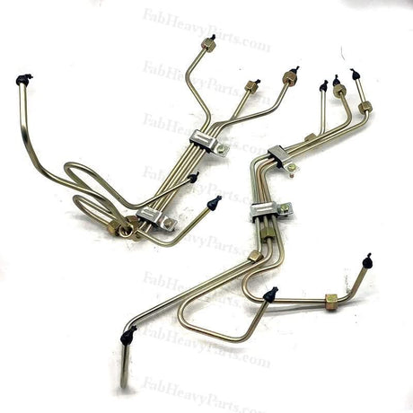 Doosan DH500 DH370 Excavator Engine Fuel Injection Line Set - Fab Heavy Parts