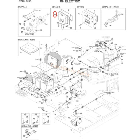 Electronic Control Unit 21Q6-32150 for Hyundai R220LC-9S Excavator