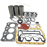 Overhaul Rebuild Kit for Mitsubishi S3L2 Engine Hyundai R25Z-9A R27Z-9 Excavator