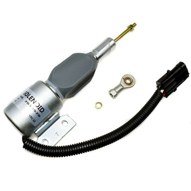Fits Case IH Tractor MX100 MX120 580SL 686G 1840 SPX3150 Fuel Shutoff Solenoid J932529, 12V - Fab Heavy Parts